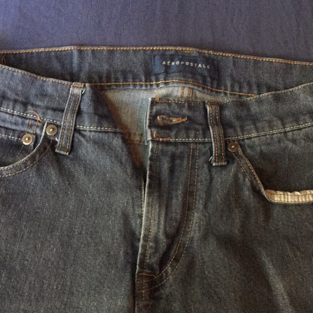 Aeropostal dark navy jeans